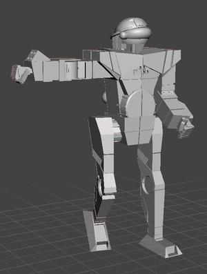 American Mecha Special Forces Soldier