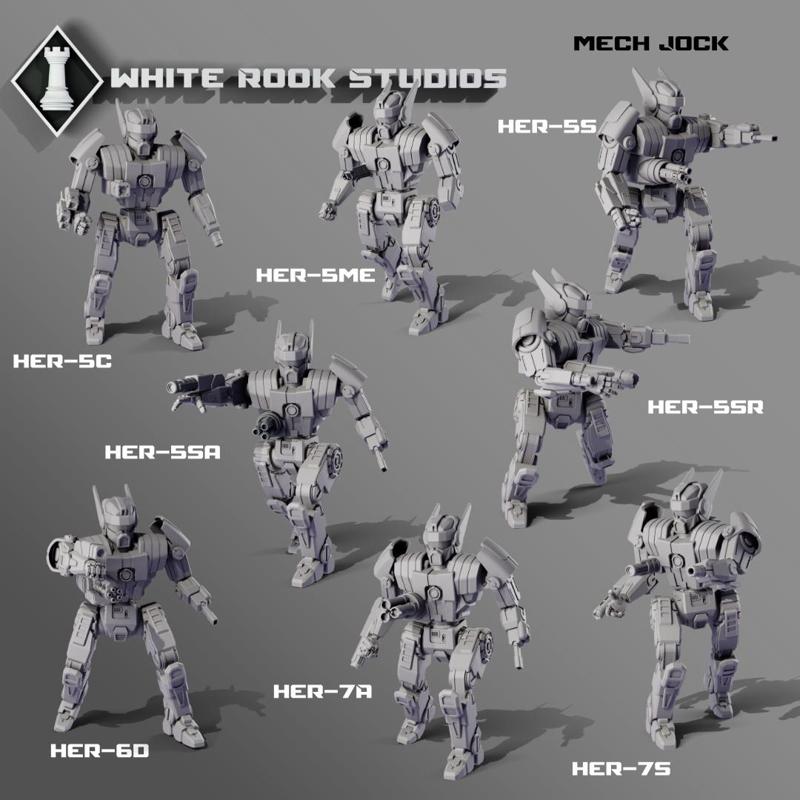 American Mecha - Hermeias  II - Mech Jock