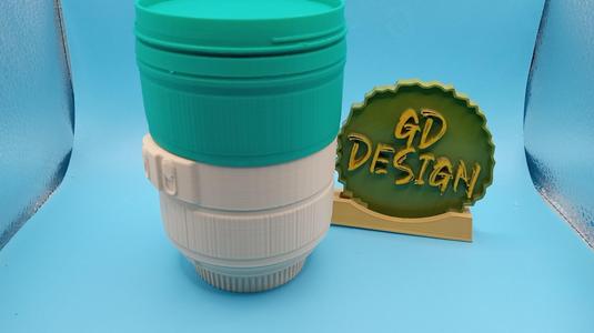 Camera Lens stash Box Weed, Jewelry And Coins