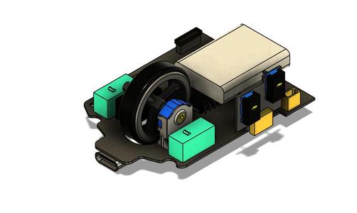 Baseplate for Modding Darmoshark M5 pro
