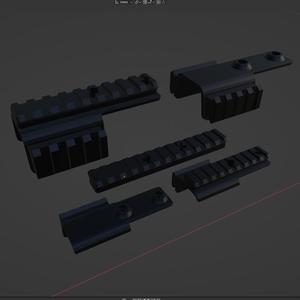 Airsoft G&G GTW91 Wolf T91 Rails