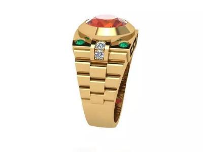 A Showcase of Luxury Men Rings Inspired by Watches