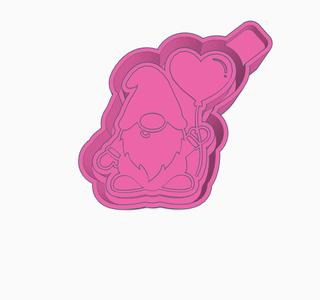 Heart Balloon Gnome Mold STL