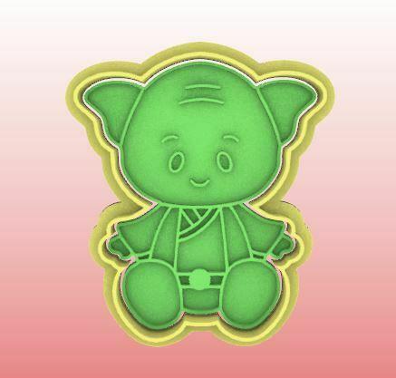 BABY YODA CUTTER AND STAMP
