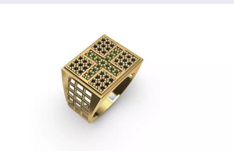 Anillo para caballero-hombre -v-