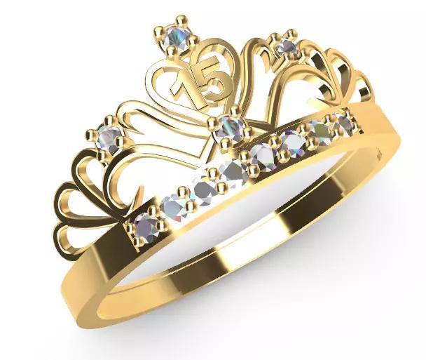 Anillo Corona 15