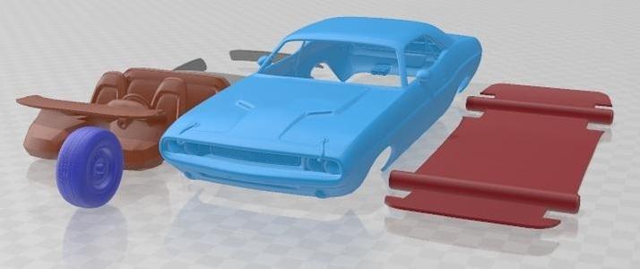 Dodge Challenger 1970 Printable Car