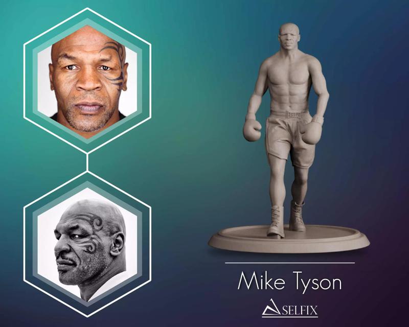 Mike Tyson Sculpture