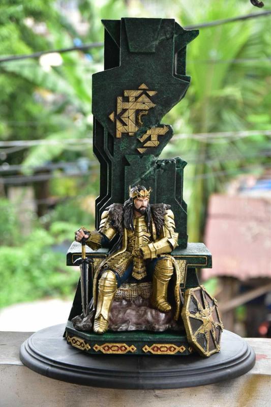 Thorin on Erebor Throne