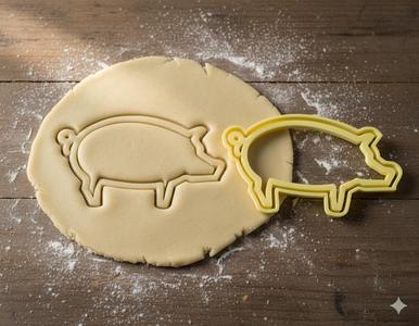 Pig Cookie Cutter