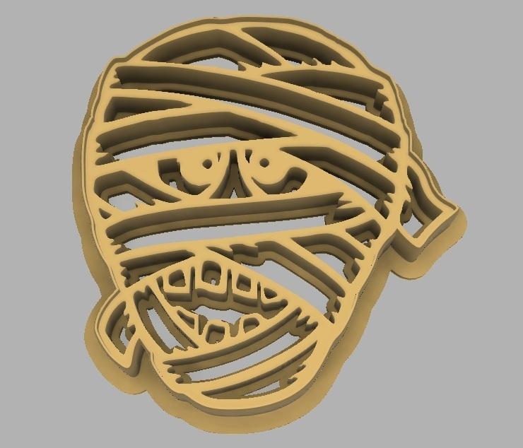 Mummy - Halloween Cookie/Dough Cutter