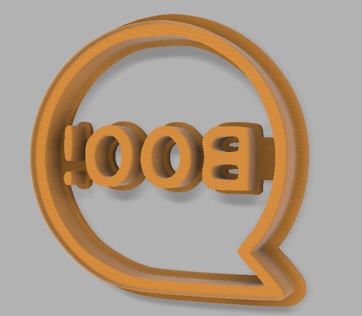 BOO - Halloween Cookie/Dough Cutter