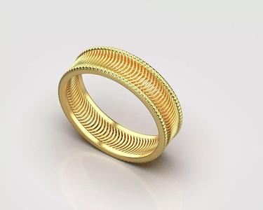 Ring with abstract 159