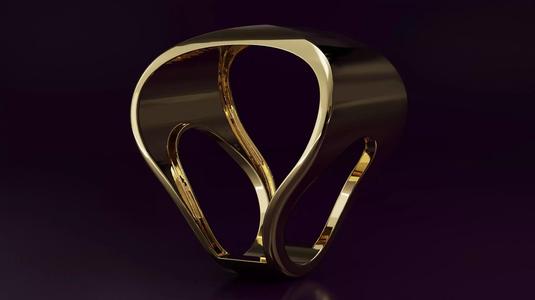 free form ring N46
