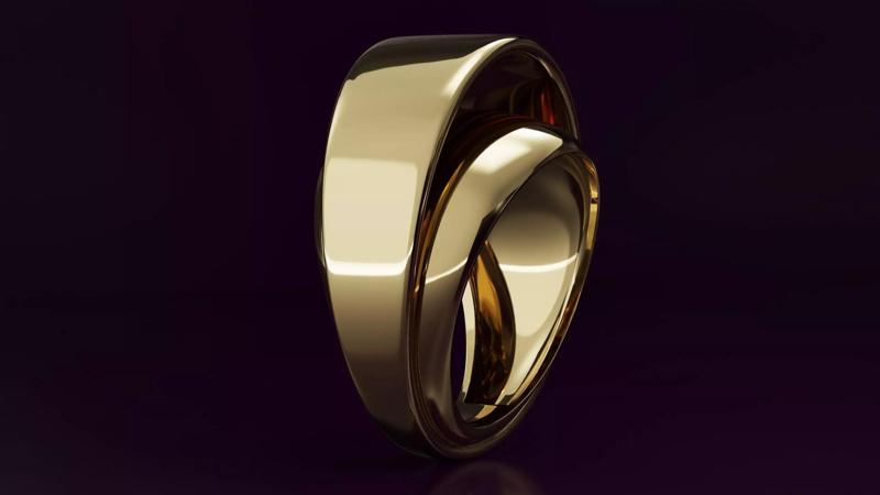 free form ring N26