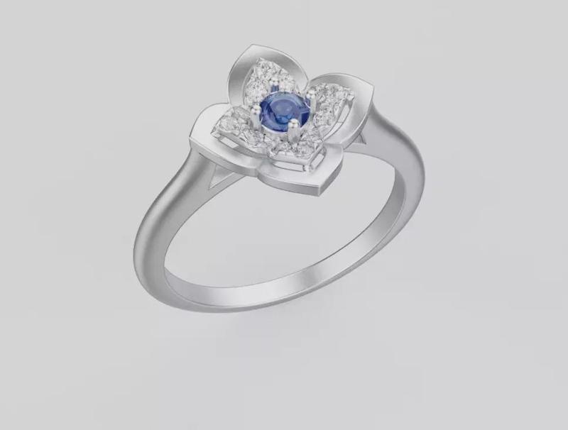 Flower Ring 91321
