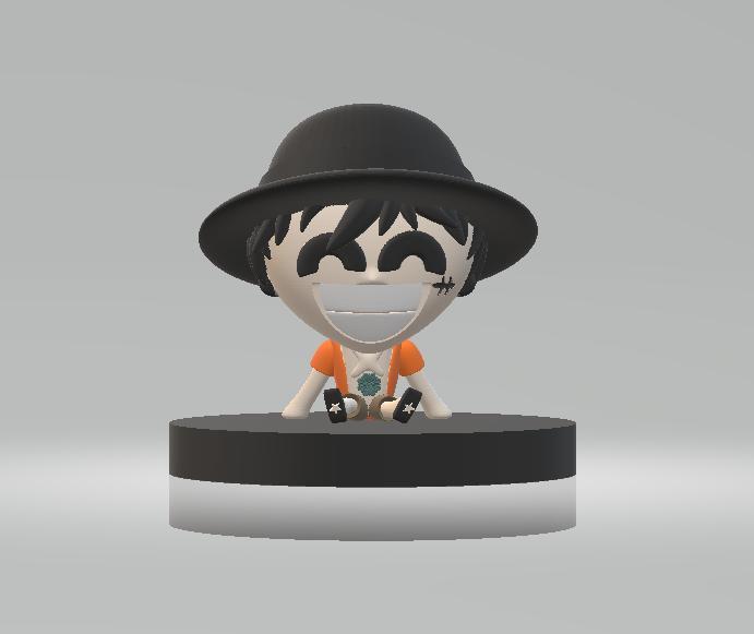 Monkey D Luffy  3d printable model