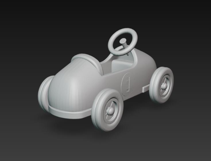 Soapbox Car – Modelo 3D de Auto de Carreras Sin Motor para Impresión 3D