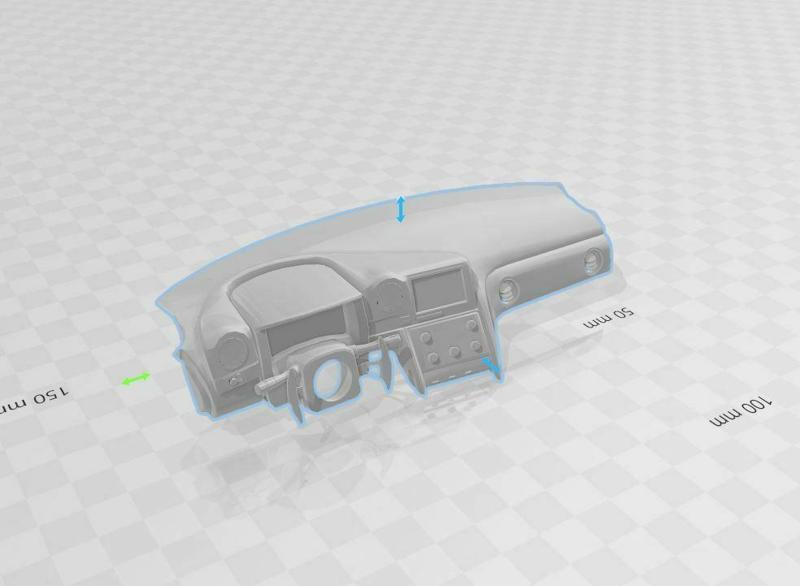 DASHBOARD GTR r35 v1 SADS RC DRIFT 1/10