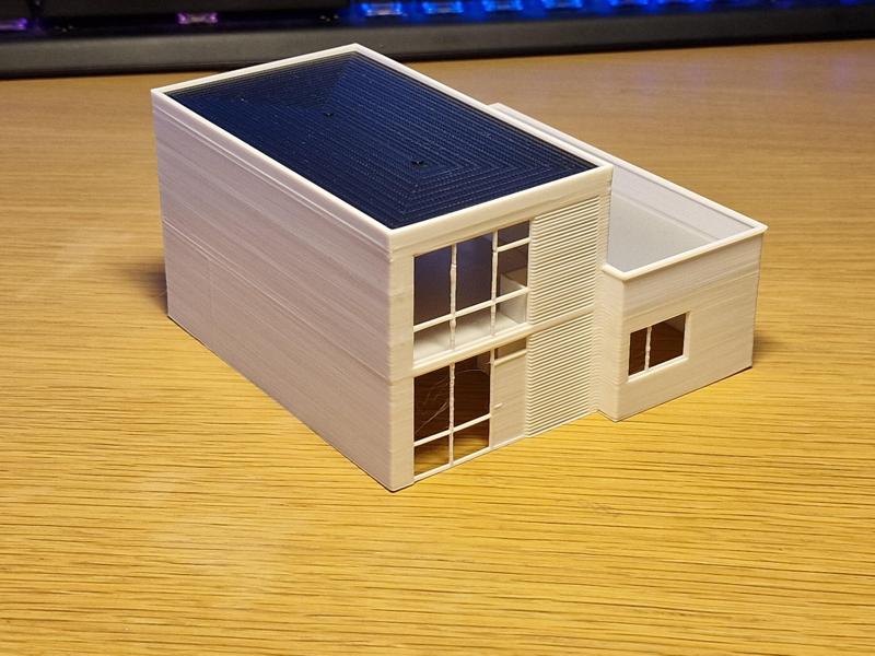 Modern house 1:87