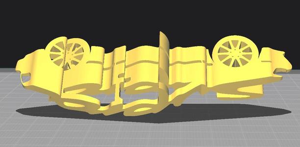 Toyota Supra MK1 - Keychain