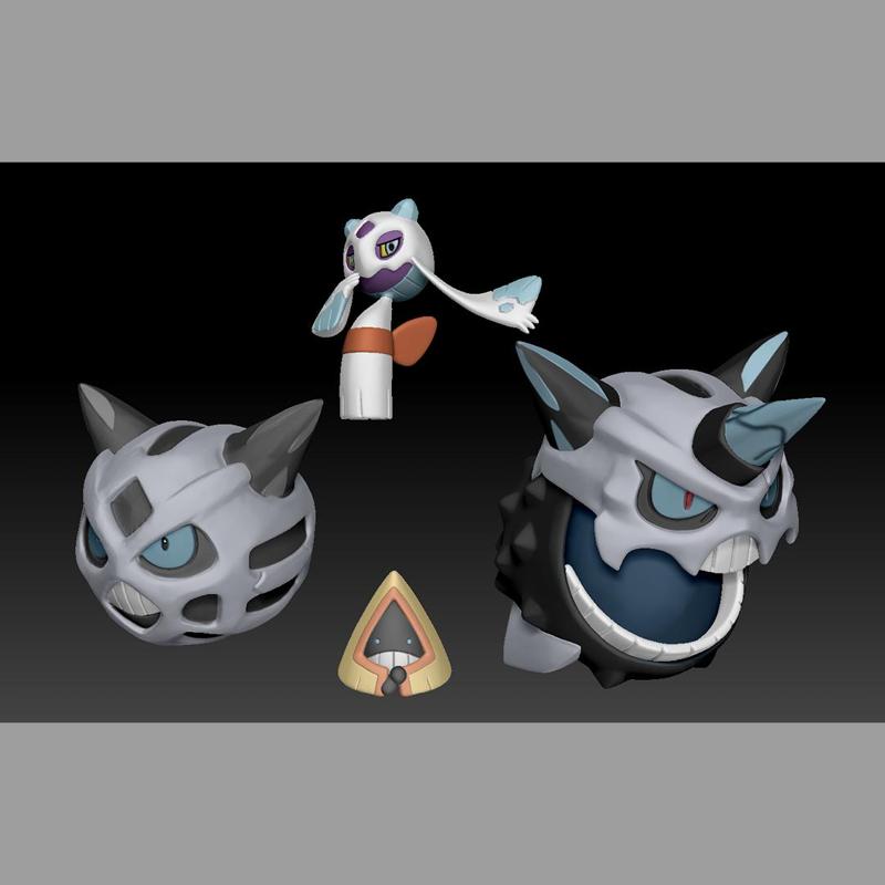 Pokemon Snorunt Froslass Glalie Mega Evolution