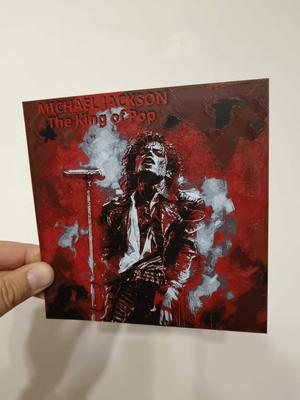 Michael Jackson Litophane by Hueforge