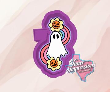 Trippy Rainbow Ghost Freshie Mold