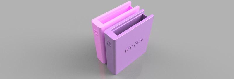 Organizador de lápices Libro