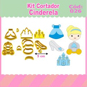 KIT CORTADOR CINDERELA (KIT DIGITAL)