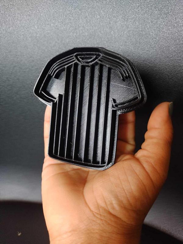 Argentina t-shirt cookie cutter