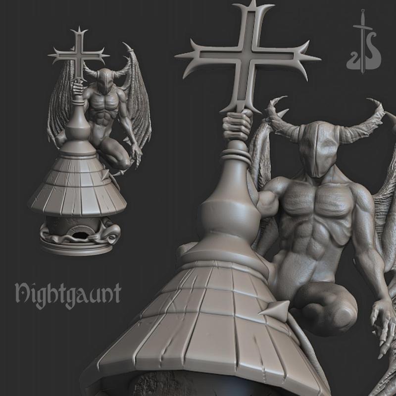 Nightgaunt on the Roof