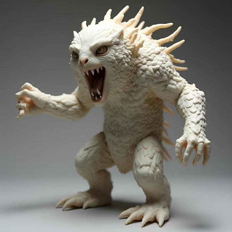 Feral Beast: 28-32mm Scale STL