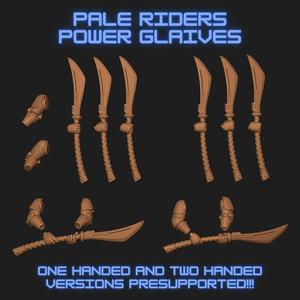 Pale Riders Power Glaives PRESUPPORTED