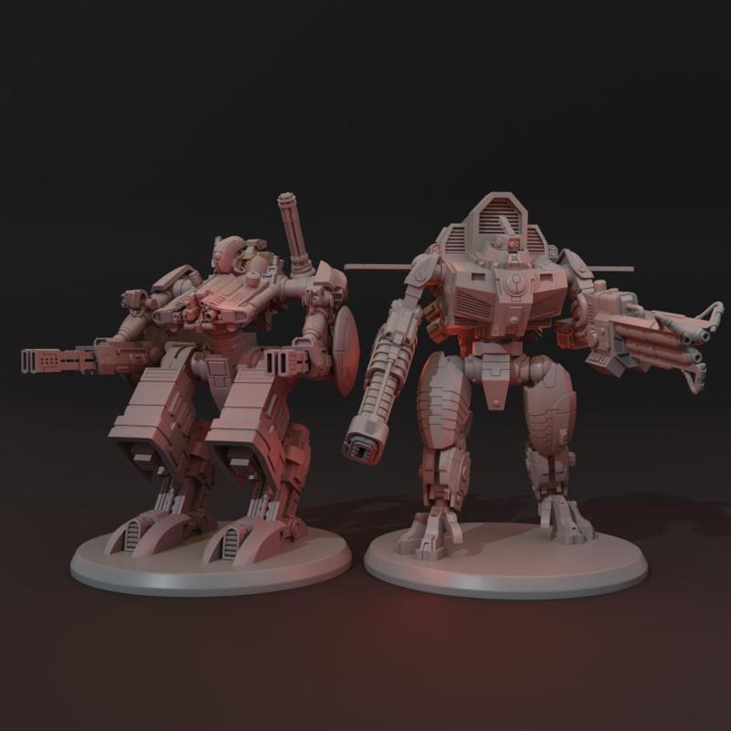 TAU XV109 Battlesuit + TAU XV202 Mako Titan PACK
