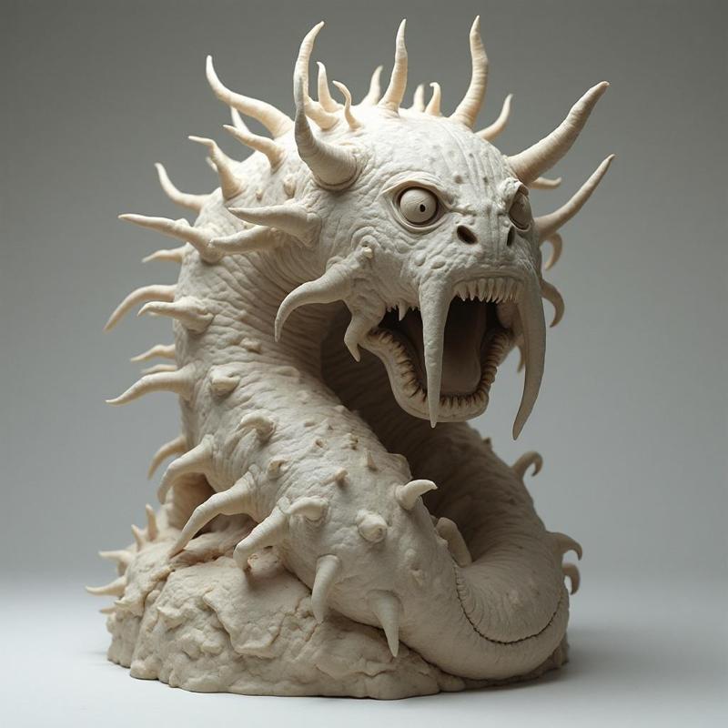 Spined Horror: 28-32mm Scale Fantasy Miniature