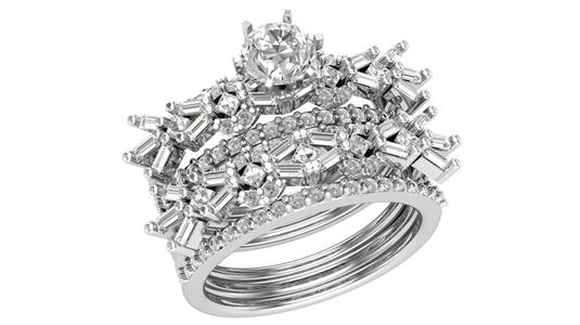 Bridal Set 3dm stl renders details