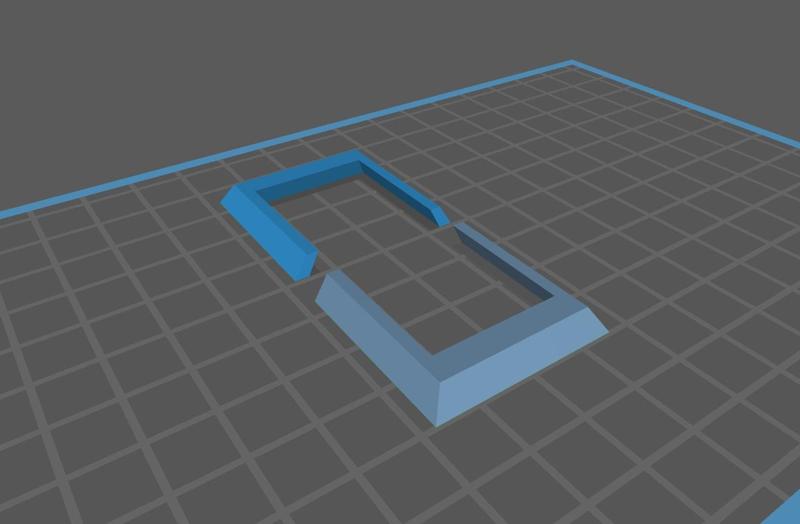 30mm x 60mm square base adapter