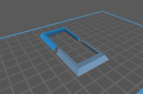 30mm x 60mm square base adapter