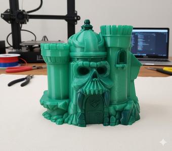 HE-MAN "Greyskull's Piggy Bank".