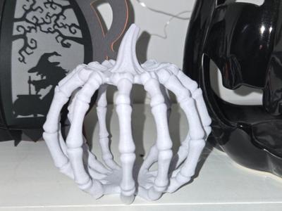 Bone Lattice Pumpkin - Commercial Use