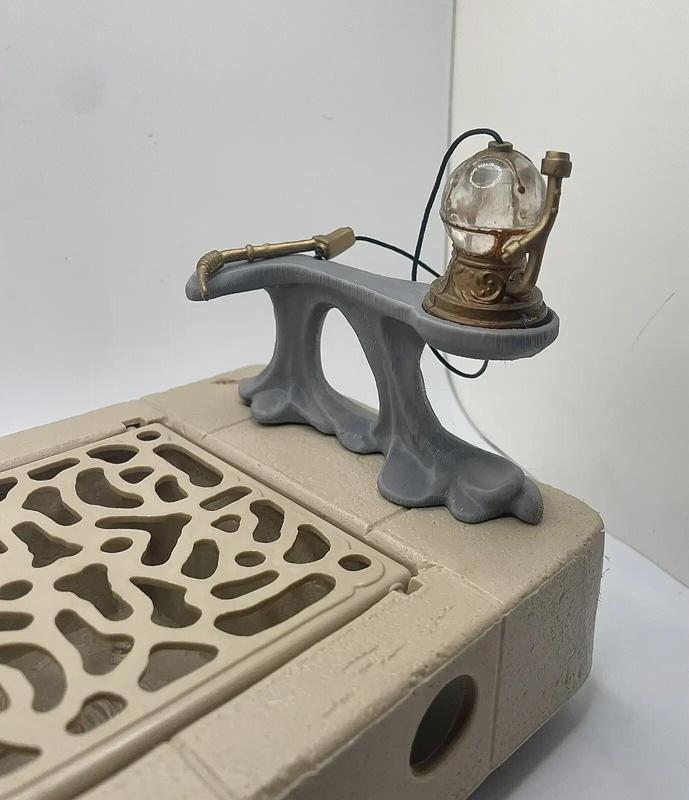 Kenner Vintage Jabba the Hutt Throne Room RAIL 1983 Return of the Jedi Action Figure Replacement Part