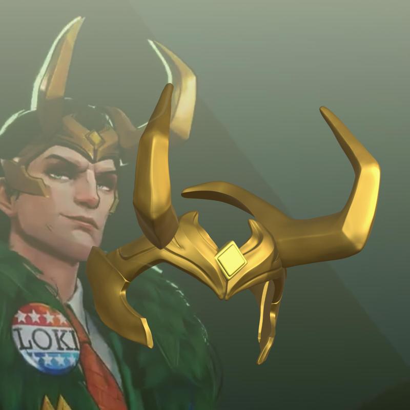 President Loki Helmet/Crown - Marvel Rivals
