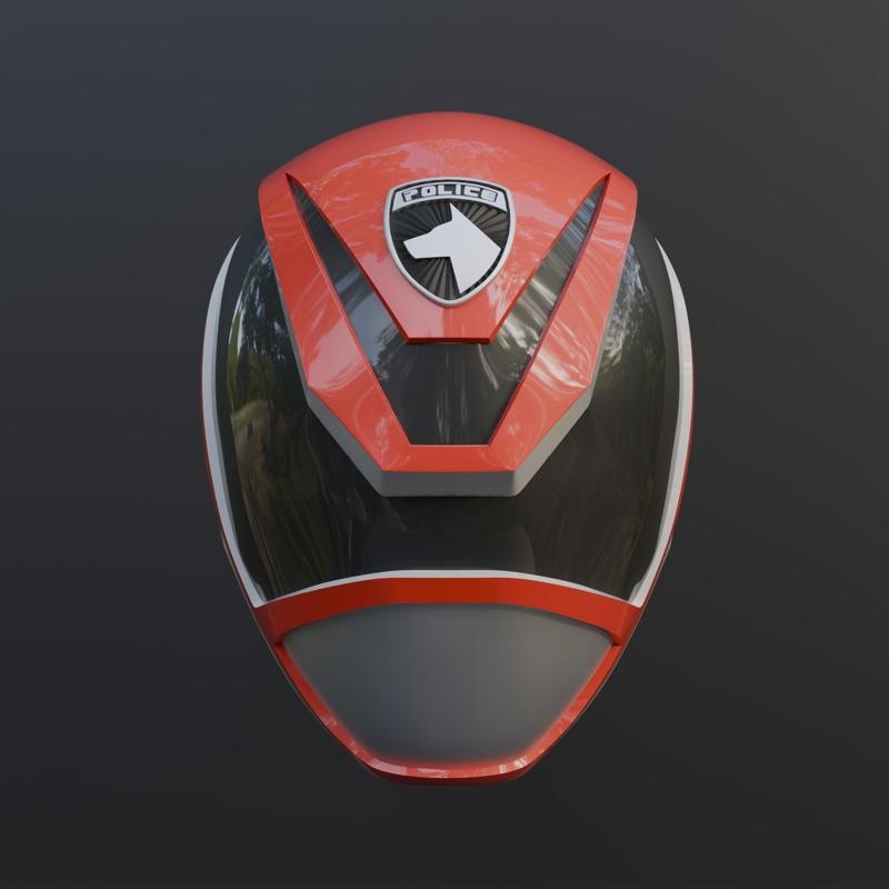 Power rangers SPD Dekaranger sentai Red Wearable