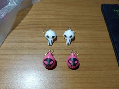 Hazbin Hotel Earrings - Velvette & Cherri Bomb