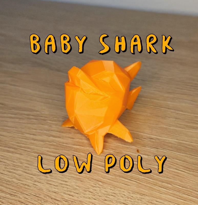 Low Poly Baby Shark