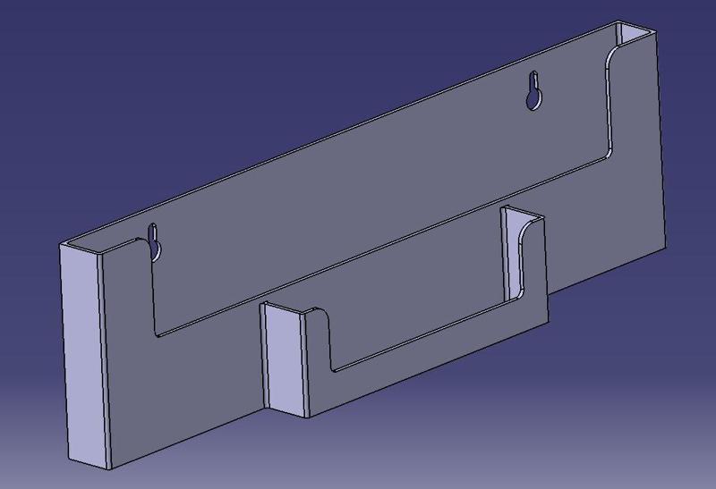 Leaflet Holder Wall Mount