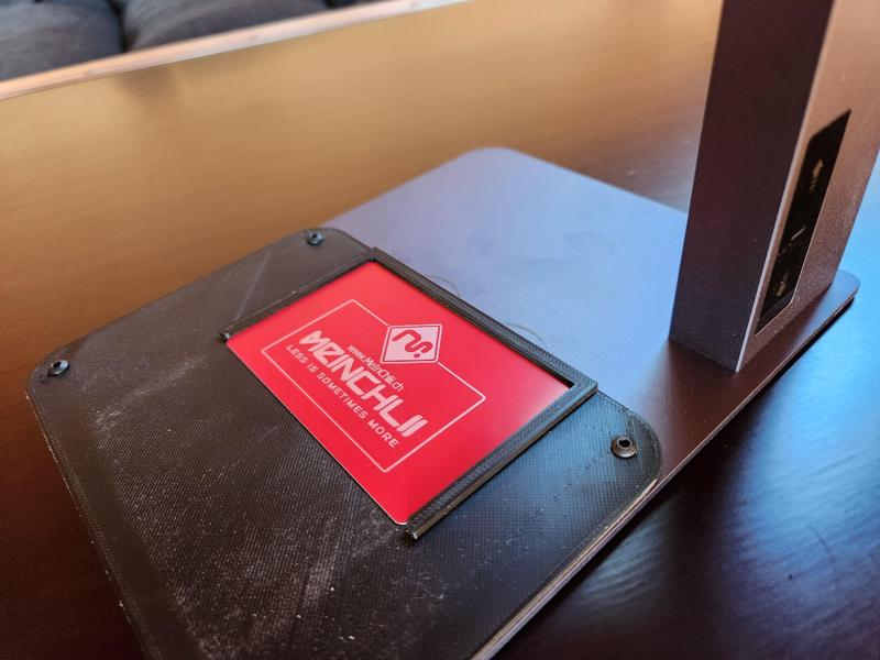 Business card holder for Laserpecker 2