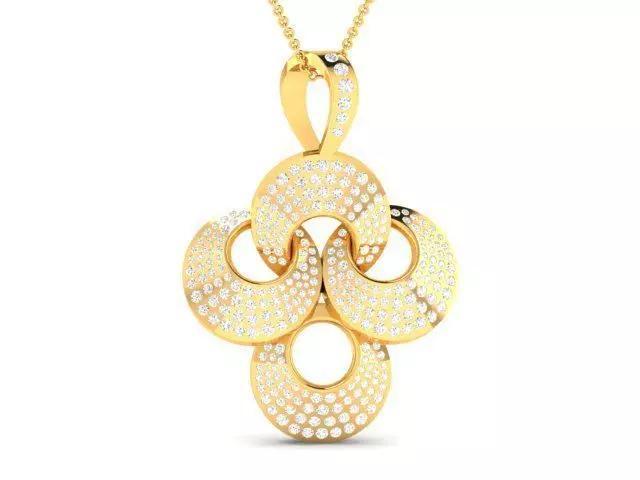 Women Pendant 3dm STL FBX OBJ Render Details