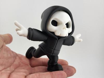 street skull Dynamic Toy halloween action figure